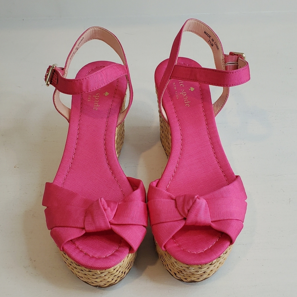 kate spade espadrille wedge